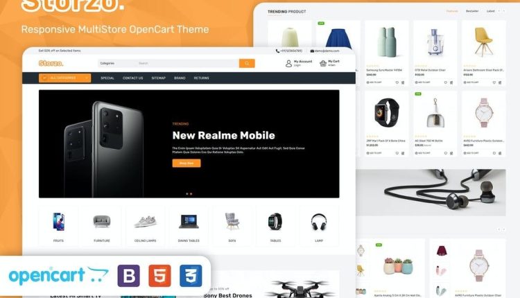 Storzo - Multipurpose E-commerce Opencart Theme