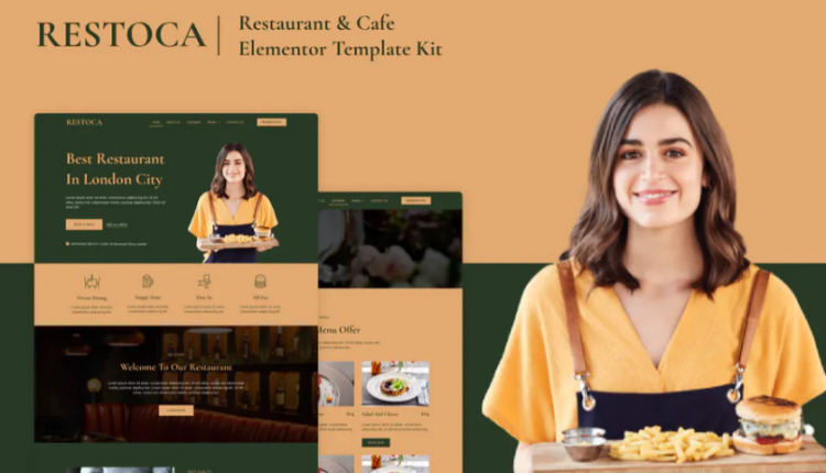 Restoca - Restaurant - Cafe Elementor Template Kit