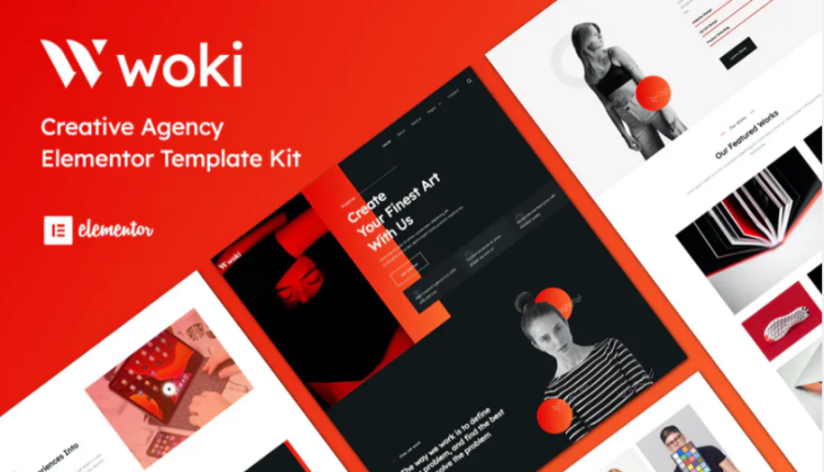 Woki - Creative Agency Elementor Template Kit