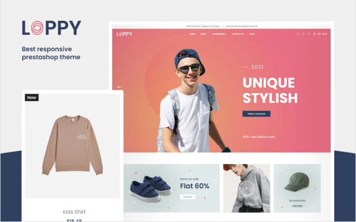 Loppy - Fashion Ecommerce Prestashop Template