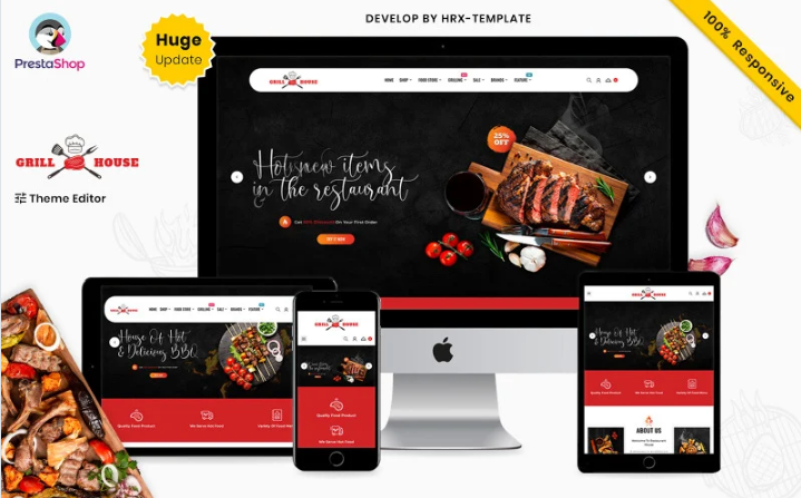 Restaurant Grill House Prestashop Store