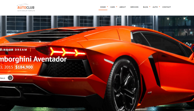 Auto Club - Responsive Car Dealer Joomla Template