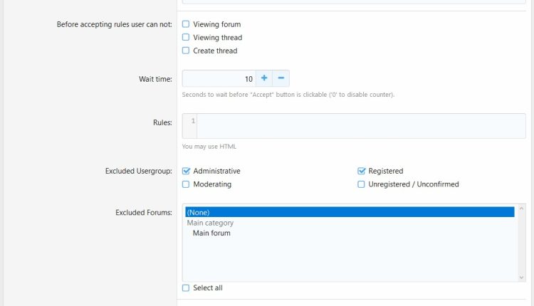 [XenConcept] Advanced Forum Rules Patch