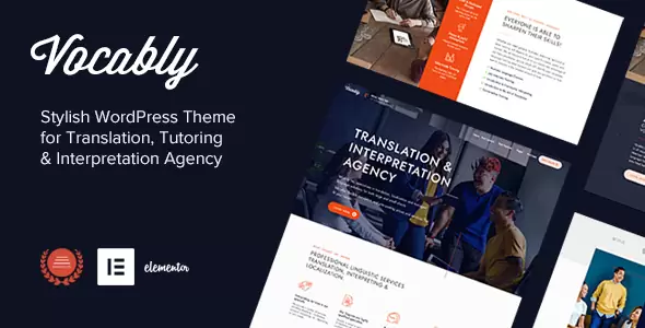 Vocably - Translation - Interpretation Agency Theme