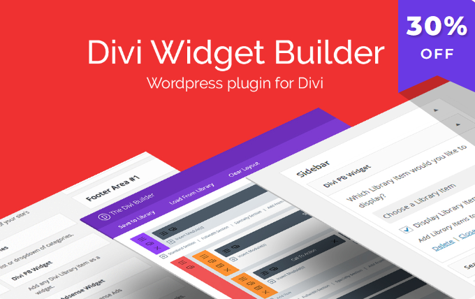 Divi Widget Builder [Wpzone]