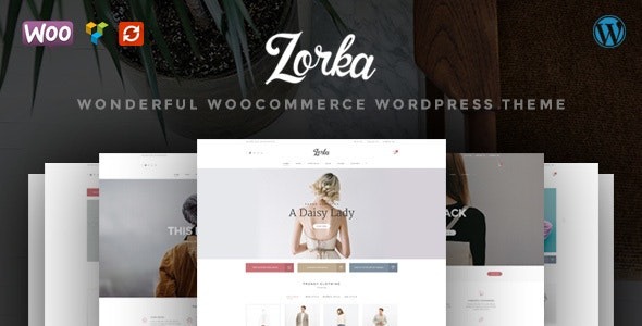 Zorka Wonderful Fashion WooCommerce Theme