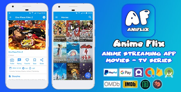 AniFlix - Watch Anime Flix Streaming - Movies - TV Series Android Full App