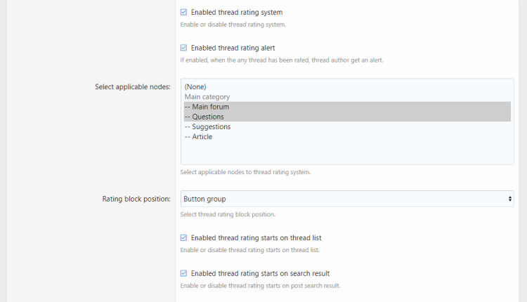 [XTR] Thread Rating System XenForo
