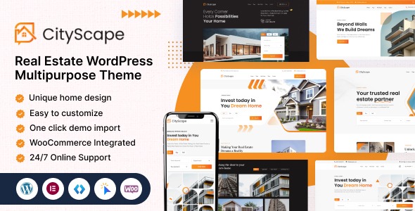 CityScape Real Estate WordPress Theme