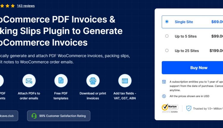 Webtoffee WooCommerce PDF Invoices