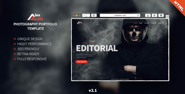 Alex Zane Photography Portfolio - Alex Zane Photography Portfolio v1.0.2 by Themeforest Nulled Free Download